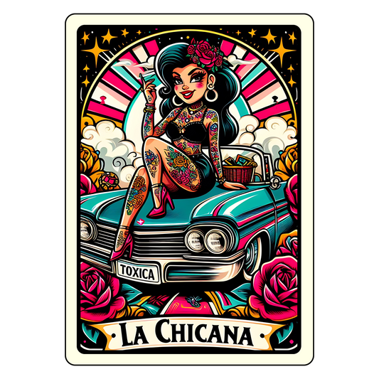 LA CHICANA SINGLE PRINT TRANSFER